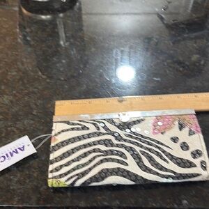 Animal Print Clutch